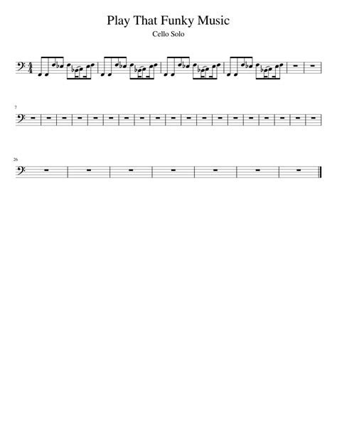 Play That Funky Music Sheet music for Piano (Solo) | Musescore.com