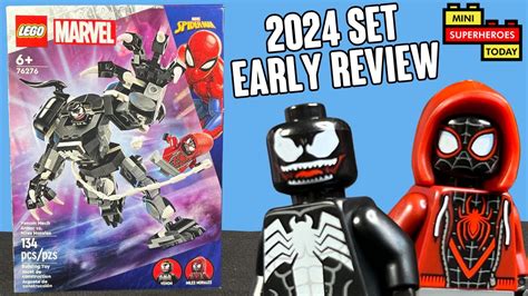 EARLY REVIEW: 2024 LEGO Venom Mech Armor vs Miles Morales Set 76276 ...