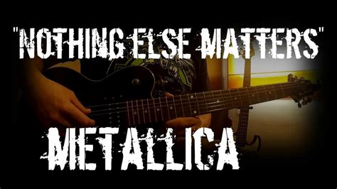 METALLICA - Nothing else matters - COVER INSTRUMENTAL & KARAOKE - YouTube