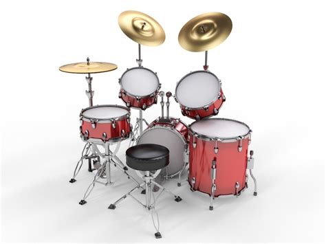 Drum Set 3D Model