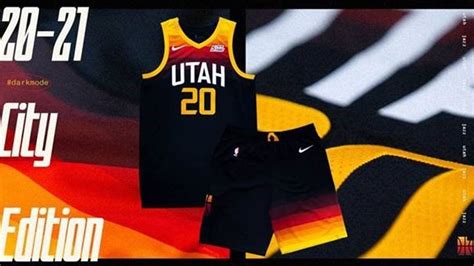 Utah Jazz unveil new city edition 'dark mode' uniforms