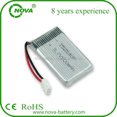 752540 rc lithium battery 3.7v 500mah rechargeable lipo batteries ...