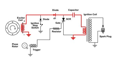 Capacitor Discharge Circuit Diagrams