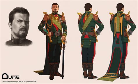 ArtStation - Dune Leto concept art