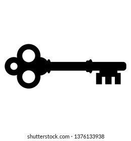 Skeleton key Royalty Free Stock SVG Vector and Clip Art