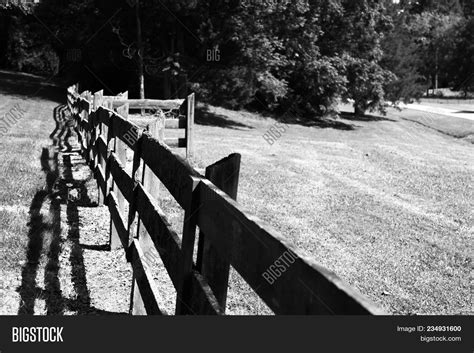 Farm Fence Shot Image & Photo (Free Trial) | Bigstock