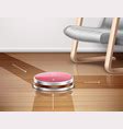Robot vacuum cleaner Royalty Free Vector Image