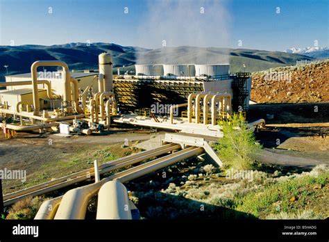 Geothermal Power Plant Stock Photo - Alamy