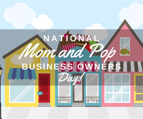 Today is National Mom and Pop Business Owners Day! Did you know social med… | Social media ...