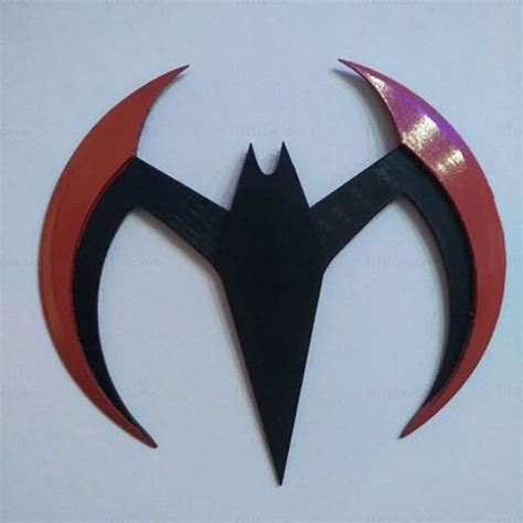 Batarang Batman Beyond 3D Model Ready to Print STL