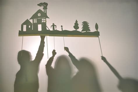 Create your own shadow puppets | Shadow puppets, Puppet theater, Shadow theatre