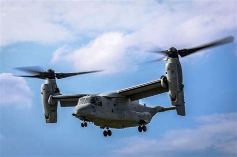 Marine Corps States MV-22B Osprey Crash into the Water Last December Result of Pilot Error ...