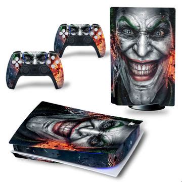 China Customized Skins Stickers For PlayStation 5 Game Console Jokers Skin Sticker for PS5 Dual ...