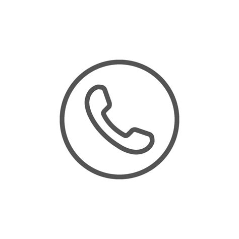 Phone icon flat style isolated on white background 2323648 Vector Art ...