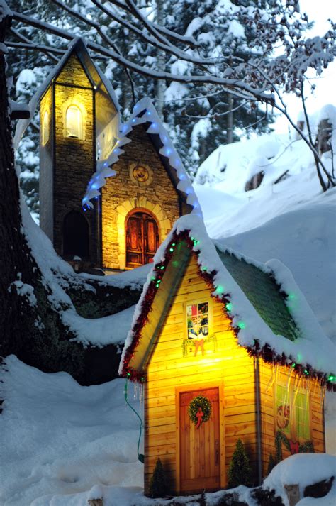 Christmas Village in Caux (Montreux Riviera) | Winter scenes, Beautiful ...