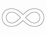 Infinity  Free Colouring Pages sketch template