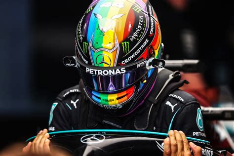 Formula One racing star wears LGBTQ Pride helmet at Qatar Grand Prix