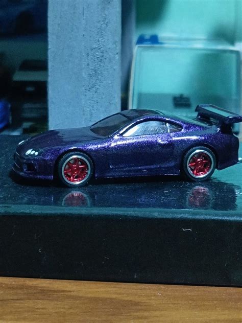 Custom Hot Wheels Toyota Supra MK4, Hobbies & Toys, Toys & Games on Carousell