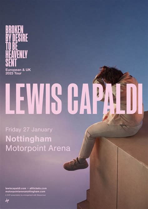 Lewis Capaldi Tickets - Motorpoint Arena Nottingham, Nottingham - 27/01/2023 18:00