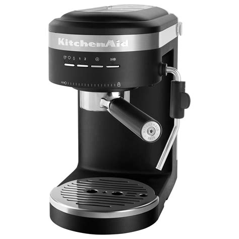 KitchenAid Espresso Maker in Black Matte | Nebraska Furniture Mart