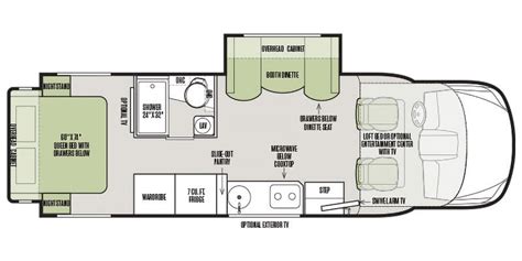 Tiffin Rv Floor Plans - floorplans.click