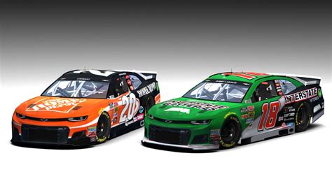 MENCup19 FICTIONAL 2021 Joe Gibbs Revamp; Bobby Labonte and Tony Stewart Chevrolets | Stunod Racing