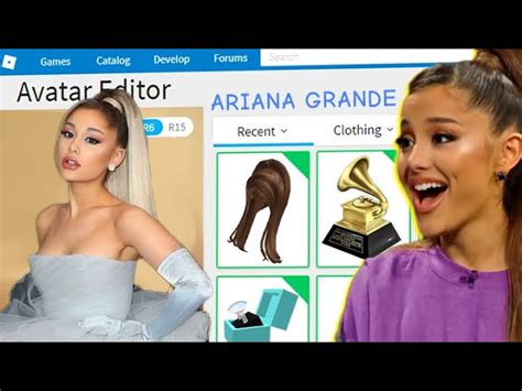 Ariana Grande Roblox Adopt Me - Aesthetic Girl Roblox Outfits