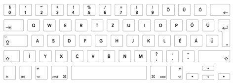 Hungarian 101 Keyboard Layout