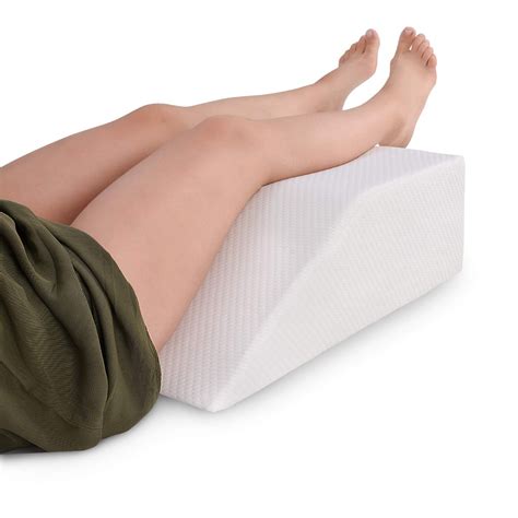 Abco Tech Elevating Leg Rest Memory Foam Pillow, Reduce Back Pain, Hip ...