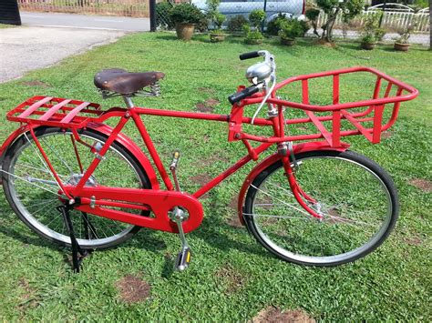 The Right Bike Store: 26" Imported Used Classic Postman Bicycle from Japan