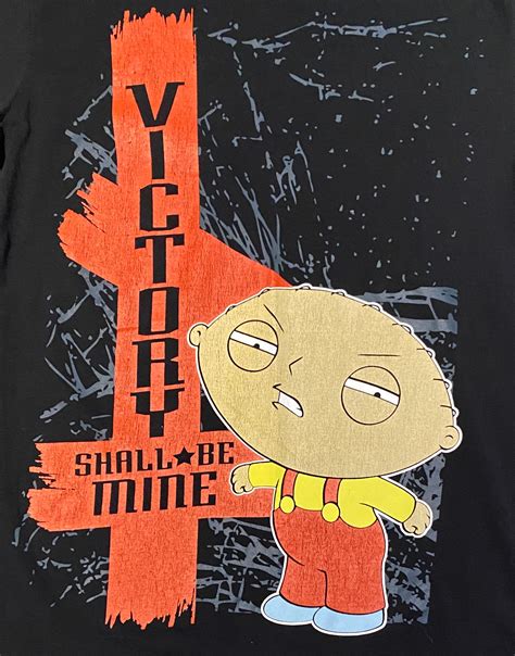 Family Guy Stewie Griffin Victory Shall Be Mine Graphic Tee | Etsy