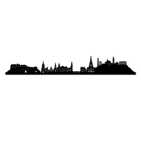 Edinburgh - Skyline - Wall art - Siluet City Silhouettes