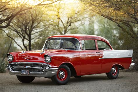 1957 Chevrolet 150 2-Door Sedan Fuelie 3-Speed for sale on BaT Auctions - closed on March 29 ...