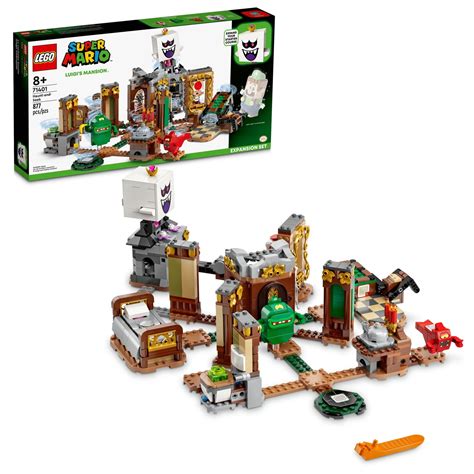 LEGO Luigis Mansion Haunt-and-Seek Expansion 71401 Building Set (877 Pieces) - Walmart.com