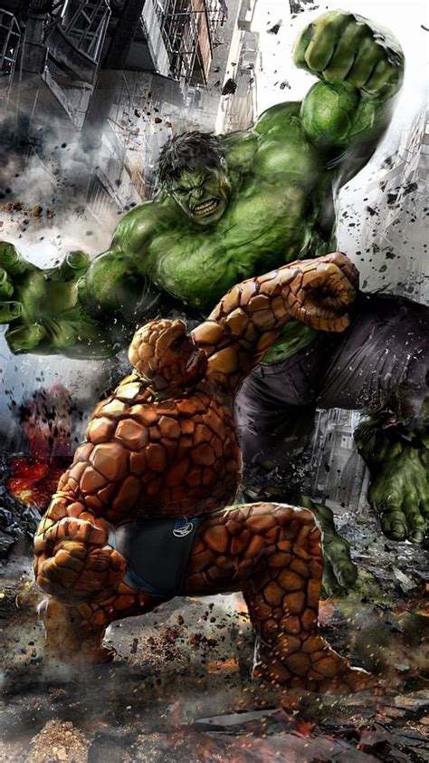 The Thing vs. Hulk by John Gallagher : Marvel