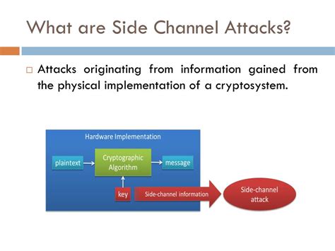 PPT - Side Channel Attacks PowerPoint Presentation, free download - ID:2387895