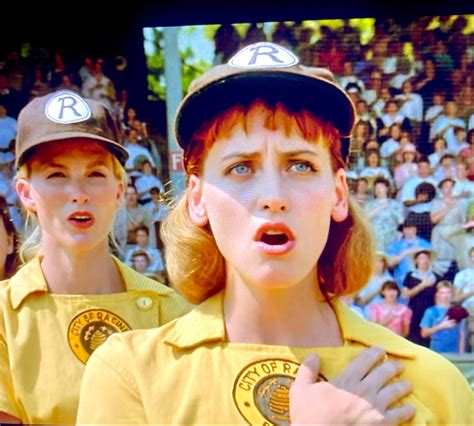 Janet Jones and Kit Keller (Lori Petty), Racine Belles, A League of ...