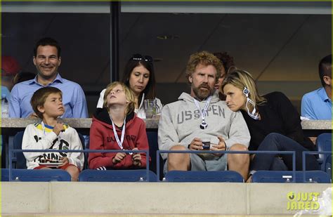 Will Ferrell Brings His Bushy Beard & Family to the U.S. Open: Photo ...