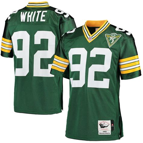 Mitchell & Ness Reggie White Green Bay Packers Green 1993 Throwback ...