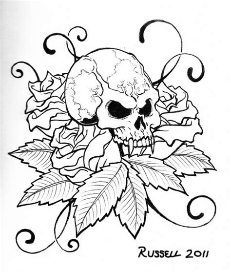 Skull And Bones Coloring Pages - Coloring Home