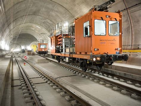 Gotthard Base Tunnel, Switzerland - Railway Technology