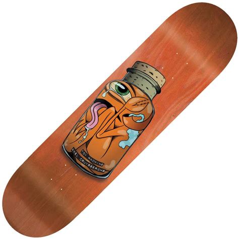 Toy Machine Skateboards Axel Cruysberghs Sect Jar (Orange Stain) Skateboard Deck 8.375 ...