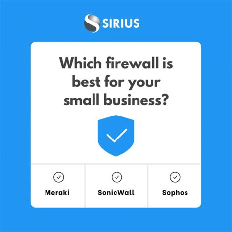 What Are The Best Firewalls for Small Businesses in 2023