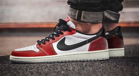 Trophy Room x Air Jordan 1 Low OG 'Chicago' First Look FN0432-017