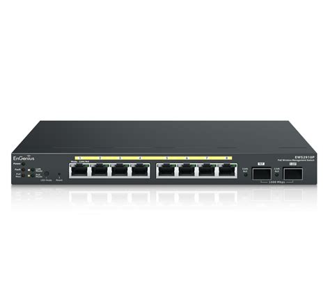 EWS2910P - Managed 8 Port Gigabit PoE Switch | EnGenius