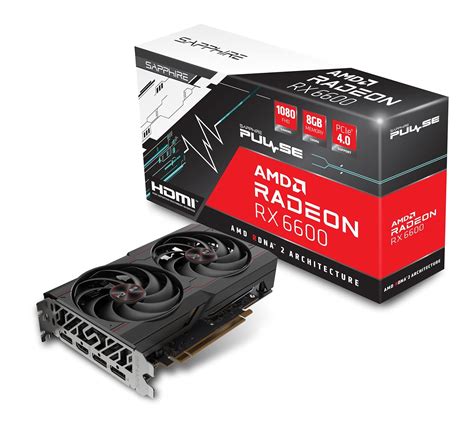 Amazon.in: Buy Sapphire Pulse AMD Radeon RX 6600 Graphic Card with 8 GB ...