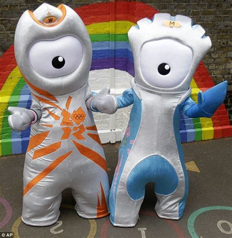 New mascots: The Olympic mascot Wenlock, left, and the Paralympic ...