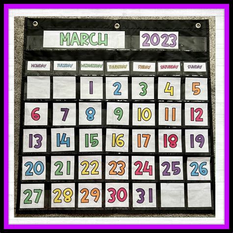 Classroom Calendar Display - DIGITAL DOWNLOAD – Miss Amanda Kate