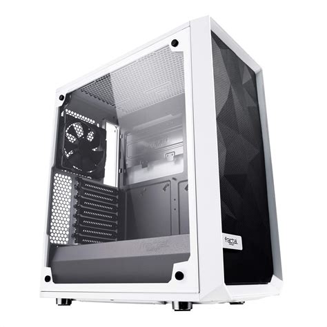 Buy Fractal Design Meshify C - Compact Mid Tower Computer Case - Airflow/Cooling - 2x Fans ...