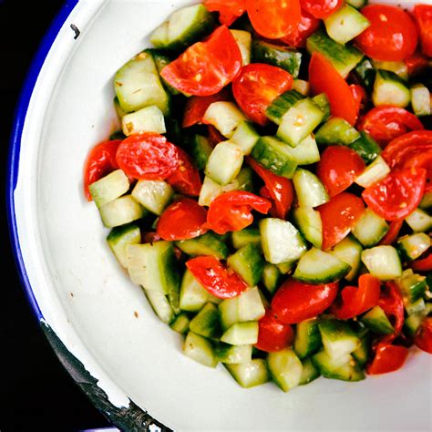 Cucumber-Tomato Salad Recipe – Sunset Magazine